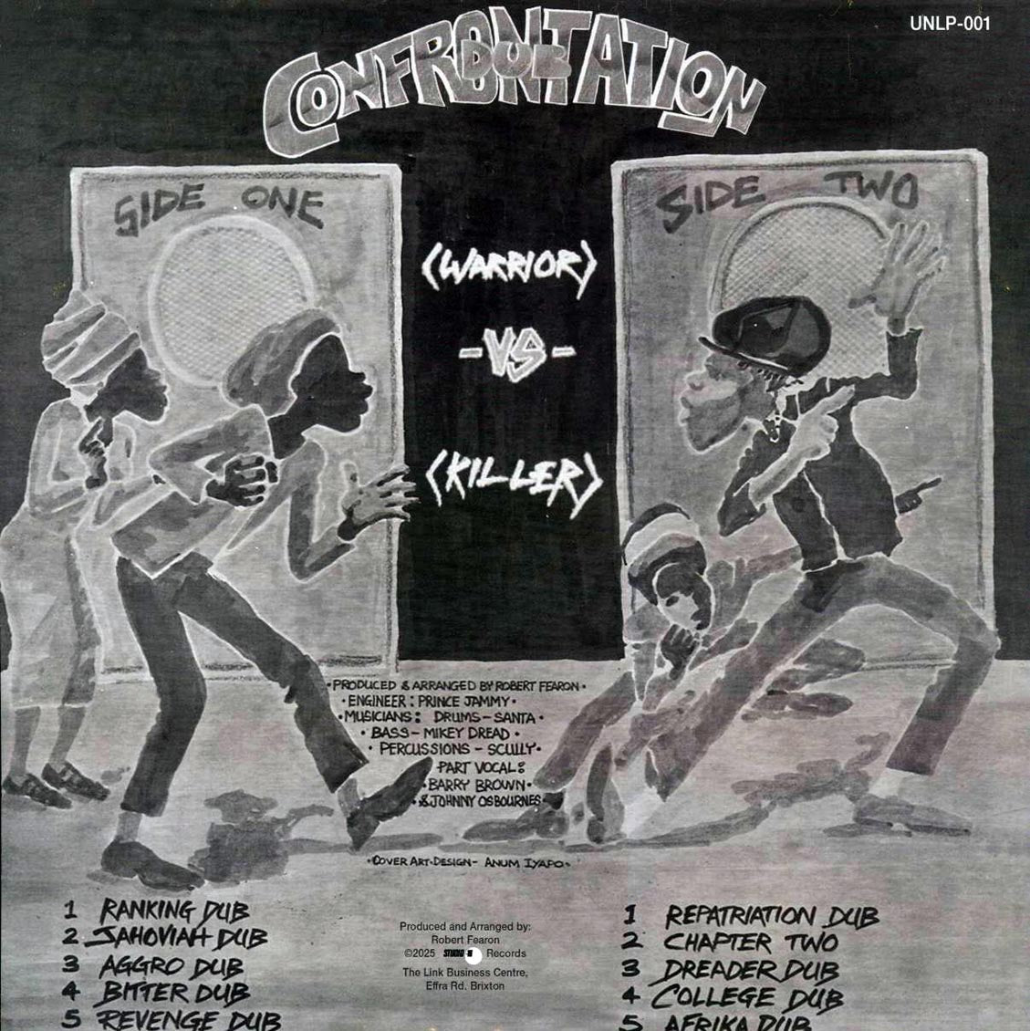 Jah Shaka, Fatman, Prince Jammy - Dub Confrontation Warrior Vs Killer - Vinyl LP, LP
