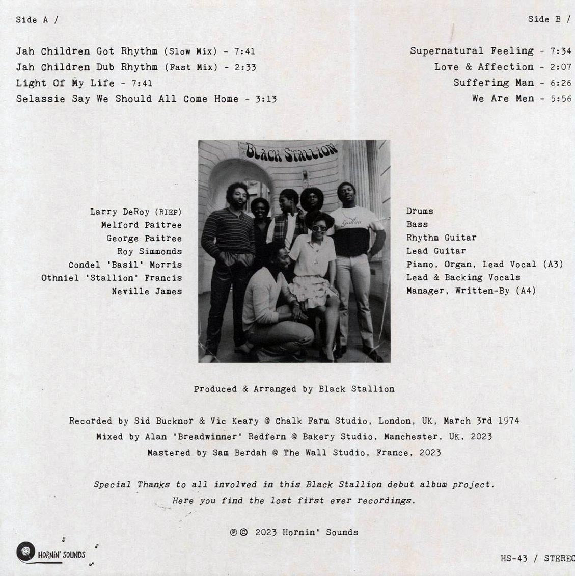 Black Stallion - We Are Men - Vinyl LP, LP