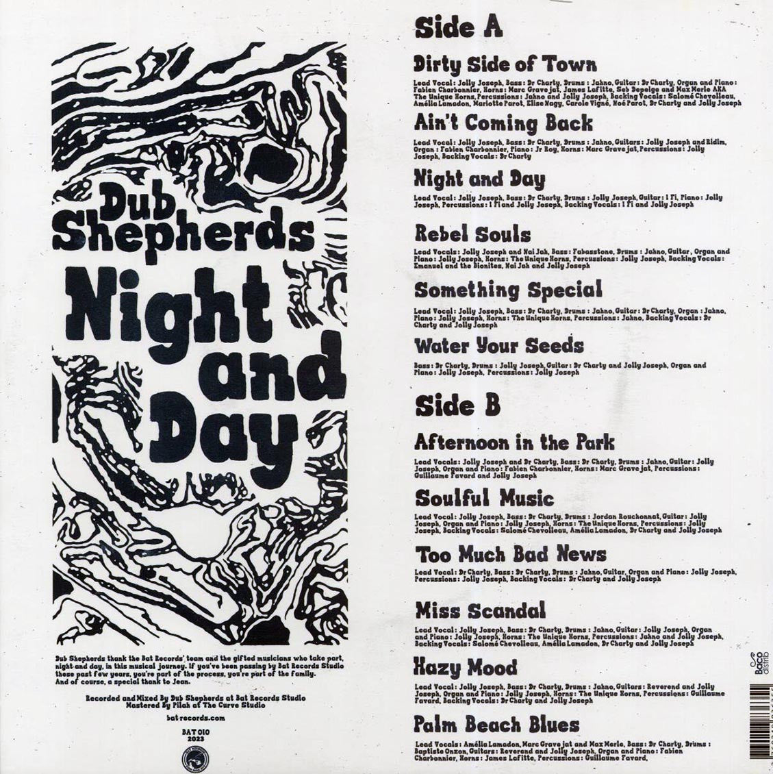 Dub Shepherds - Night And Day (ltd. ed.) - Vinyl LP, LP