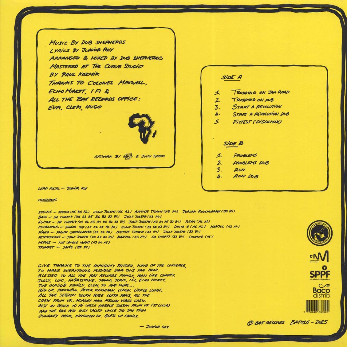 Junior Roy, Dub Shepherds - Trodding On Showcase - Vinyl LP, LP
