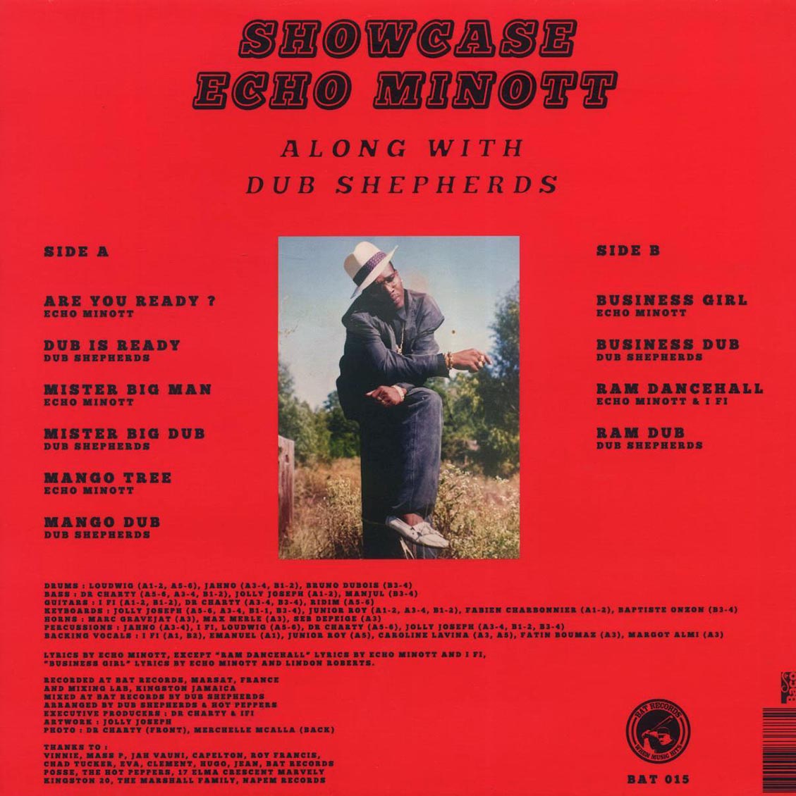 Echo Minott, Dub Shepherds - Mango Tree Showcase - Vinyl LP, LP