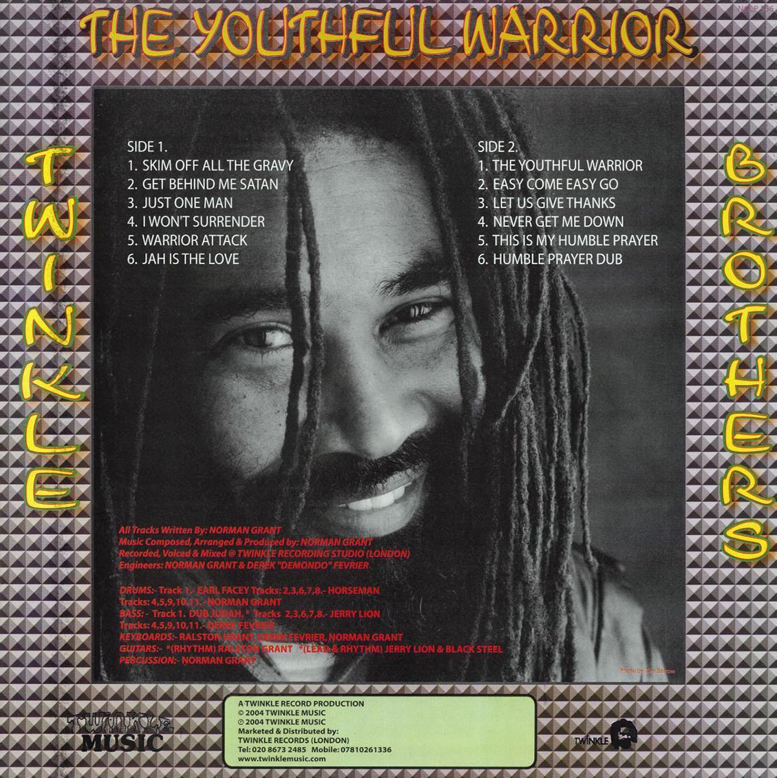 Twinkle Brothers - The Youthful Warrior - Vinyl LP, LP