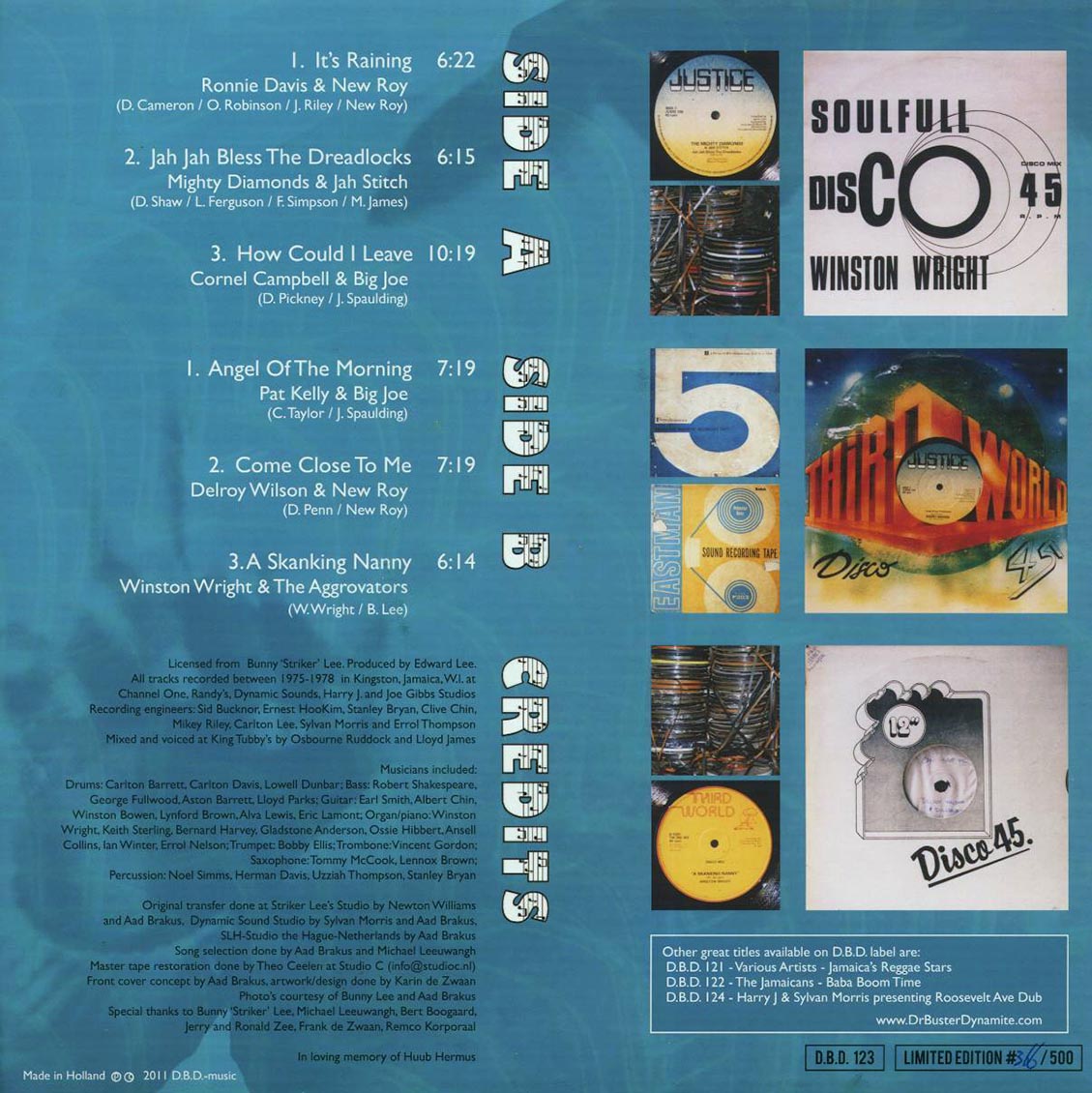 Cornell Campbell, Mighty Diamonds, Pat Kelly, Delroy Wilson, Etc. - A Skanking Rockers Party: Bunny Striker Lee (ltd. 500 copies made) (180g) - Vinyl LP, LP