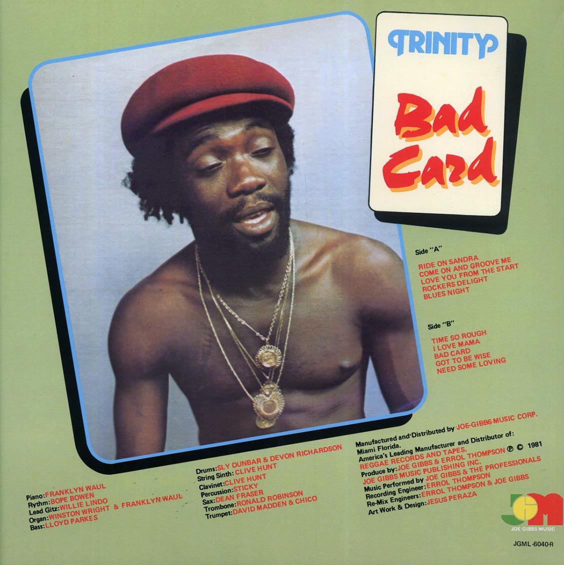 Trinity - Bad Card - Vinyl LP, LP