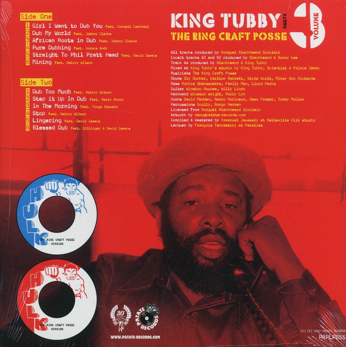King Tubby, Ring Craft Posse - Dub Too Much: King Tubby Meets The Ring Craft Posse Volume 3 - Vinyl LP, LP