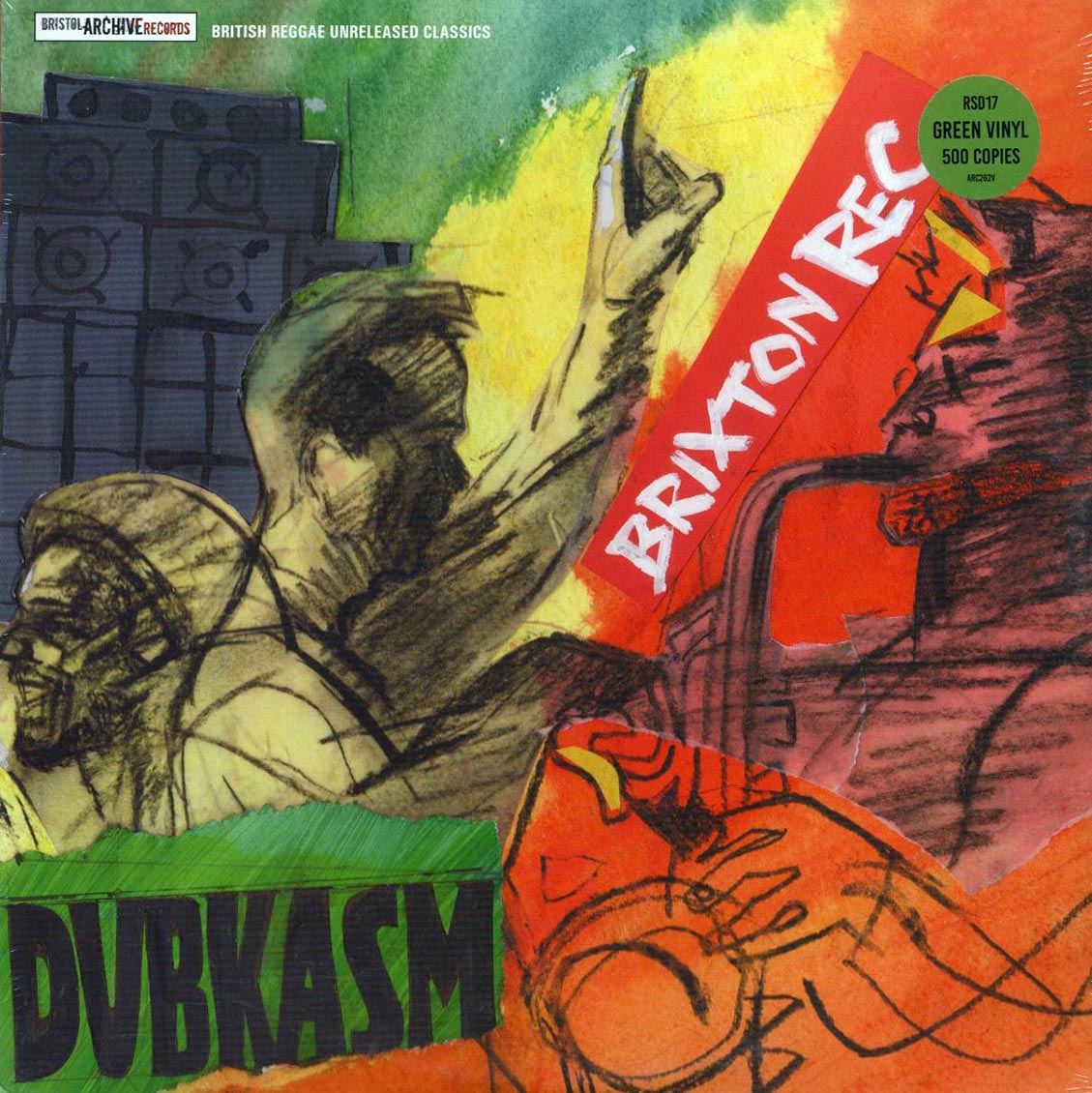 Dubkasm, Tena Stelin, Lidj Xylon, Ras Addis, Etc. - Brixton Rec (RSD 2017) (green vinyl) - Vinyl LP