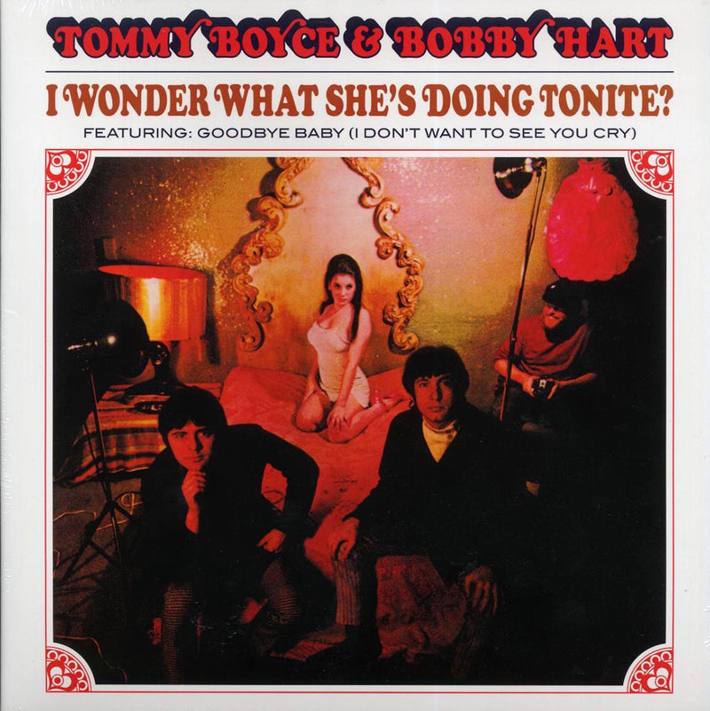 Tommy Boyce, Bobby Hart - I Wonder What She's Doing Tonite? (ltd. ed.) (red vinyl) (remastered) - Vinyl LP