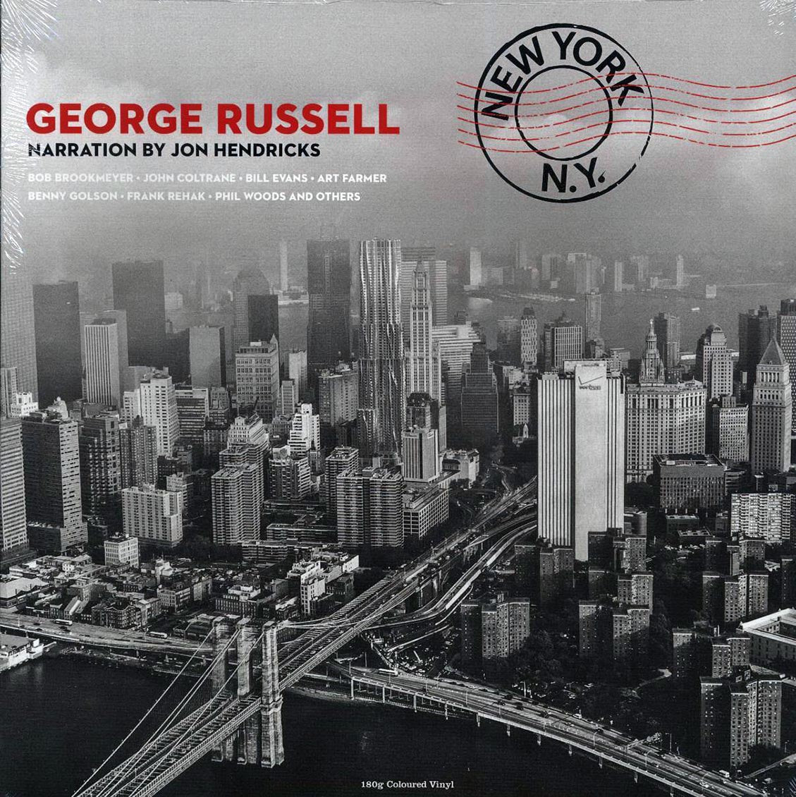 George Russell & His Orchestra - New York, NY (180g) (red vinyl) - Vinyl LP