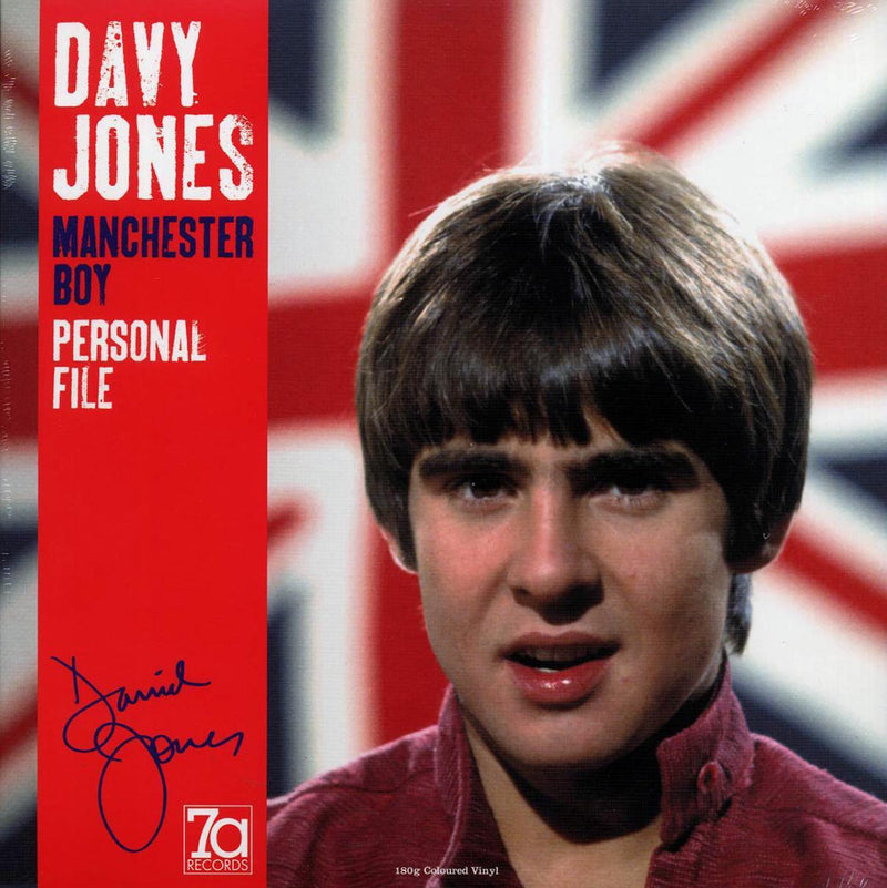 Davy Jones - Manchester Boy: Personal File (black/white splatter vinyl) (deluxe edition) - Vinyl LP
