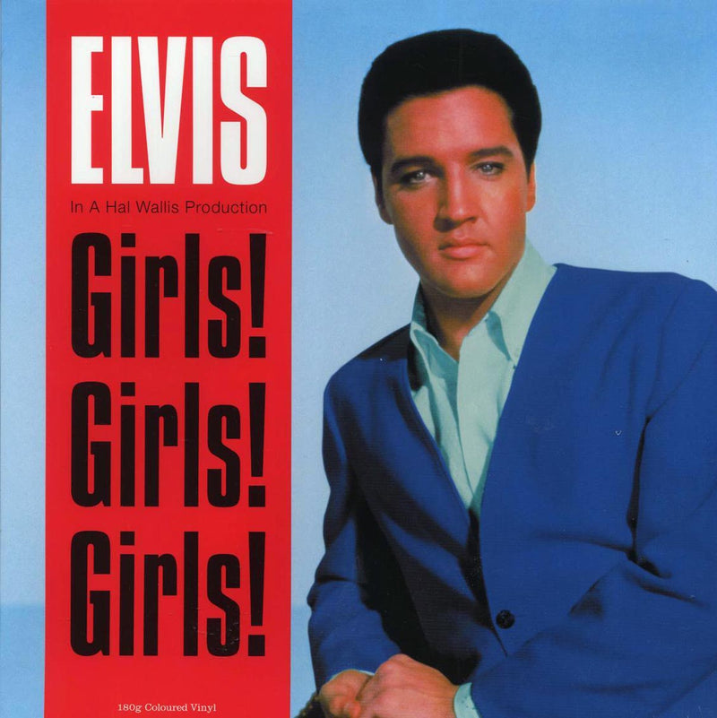 Elvis Presley - Girls! Girls! Girls! (180g) (blue vinyl) - Vinyl LP