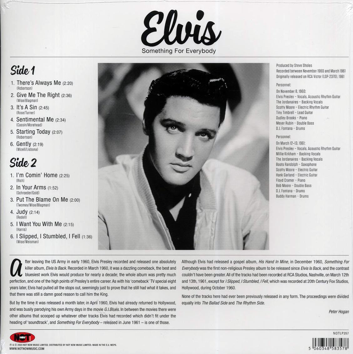 Elvis Presley - Something For Everybody (180g) (pink vinyl) - Vinyl LP, LP