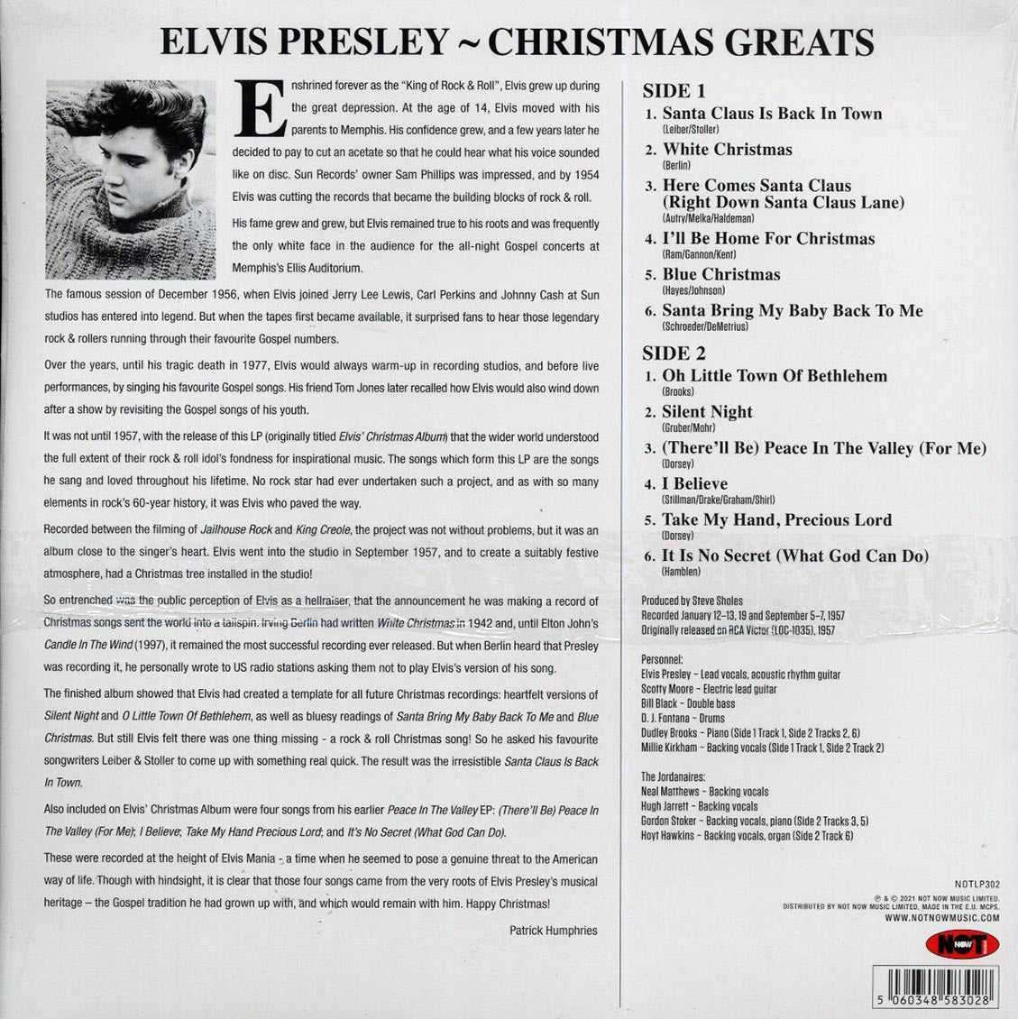 Elvis Presley - Christmas Greats (180g) (red vinyl) - Vinyl LP, LP