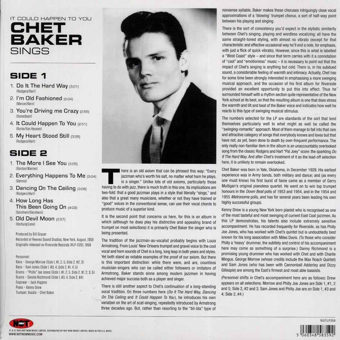 Chet Baker - It Could Happen To You (180g) (green vinyl) - Vinyl LP, LP