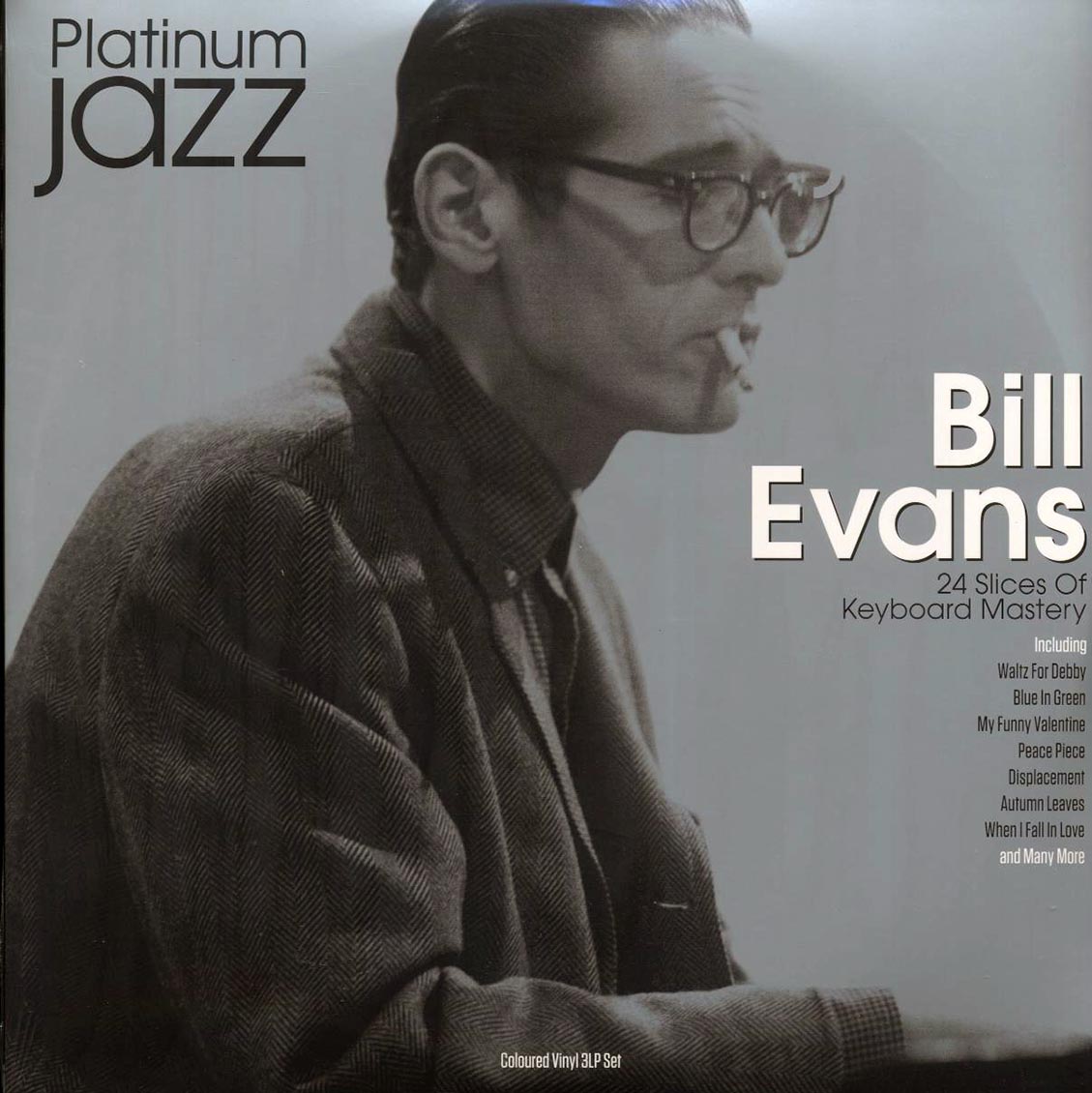 Bill Evans - Platinum Jazz (3xLP) (silver vinyl) - Vinyl LP