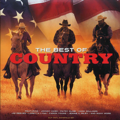 Johnny Cash, Hank Williams, Patsy Cline, Jim Reeves, Etc. - The Best of Country (32 tracks) (2xLP) - Vinyl LP, LP