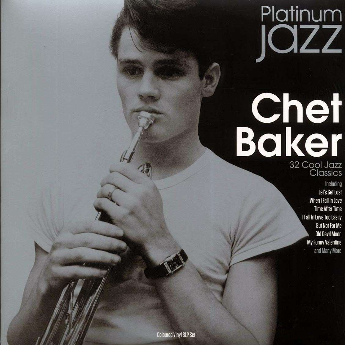 Chet Baker - Platinum Jazz (32 tracks) (3xLP) (silver vinyl) - Vinyl LP