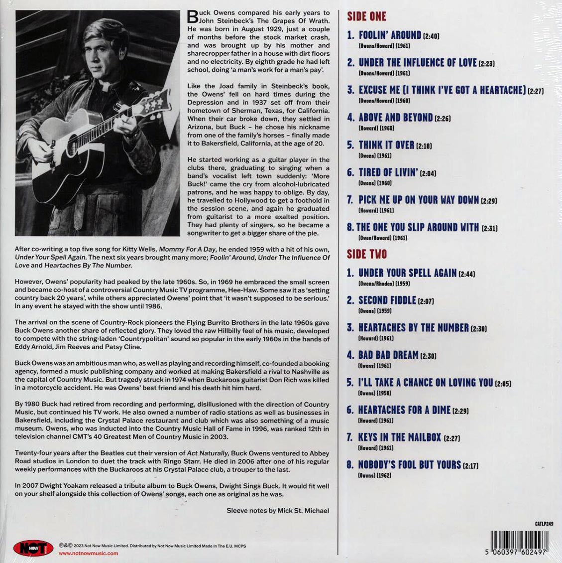 Buck Owens - The Essential Buck Owens (180g) - Vinyl LP, LP