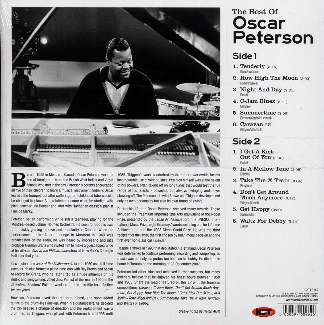 Oscar Peterson - The Best Of Oscar Peterson (180g) - Vinyl LP, LP