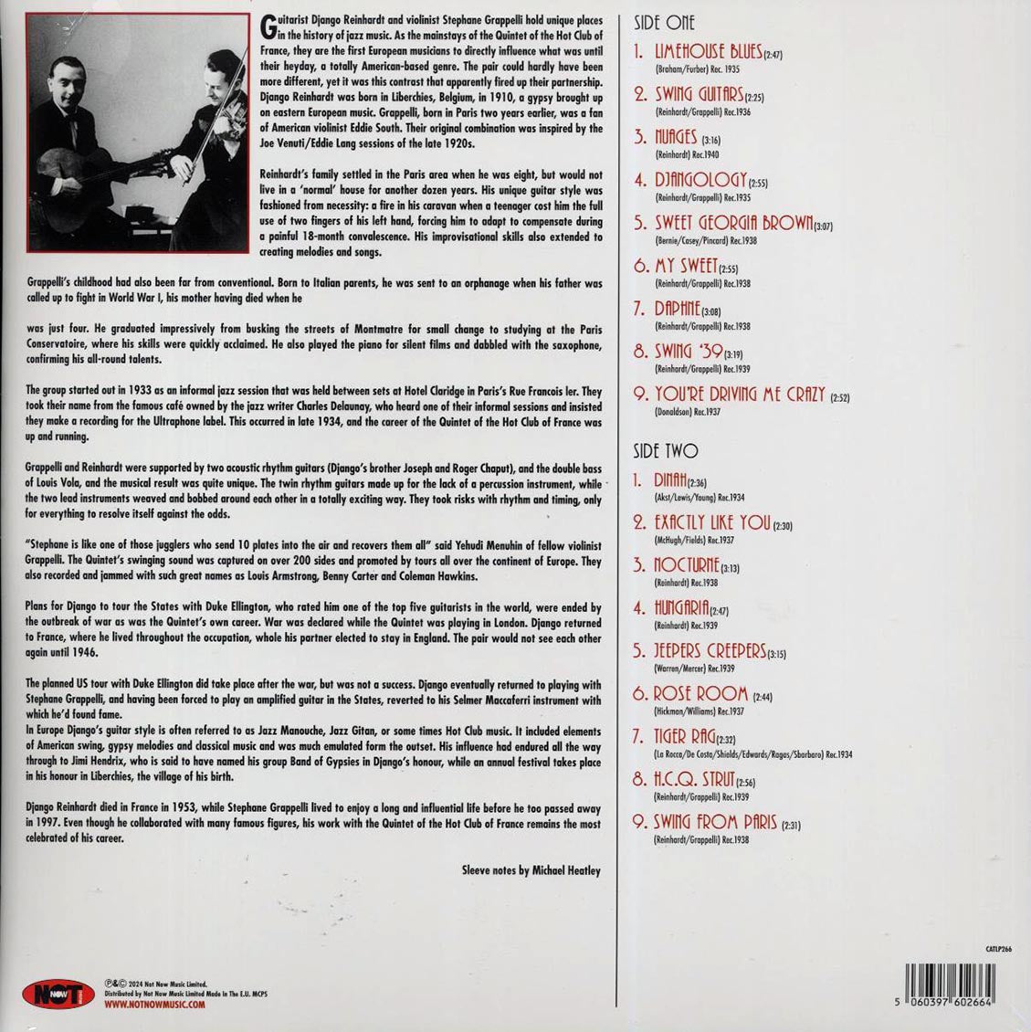 Django Reinhardt, Stephane Grappelli - The Ultimate Collection (180g) - Vinyl LP, LP