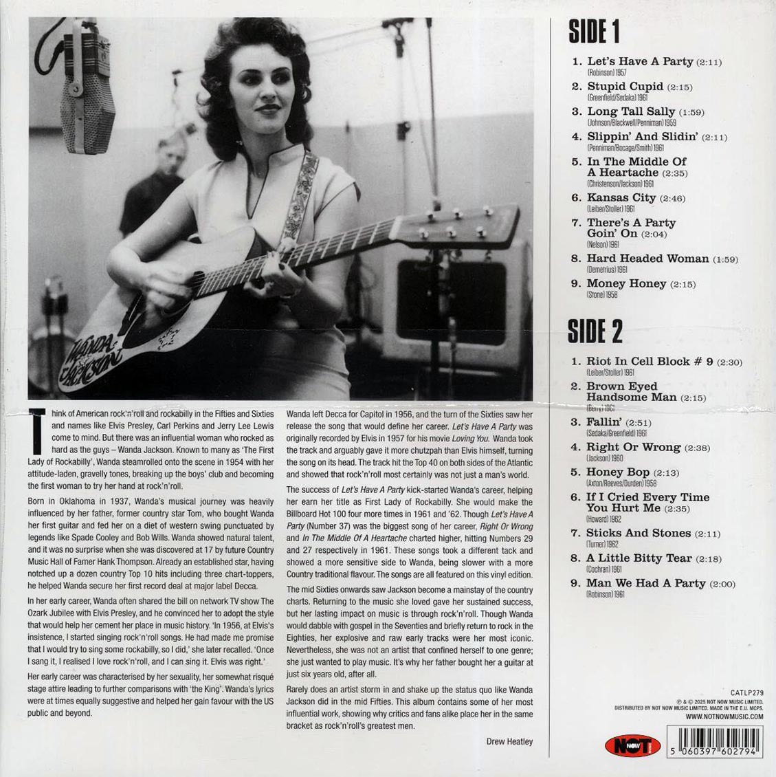 Wanda Jackson - Rocklin' With Wanda (180g) - Vinyl LP, LP