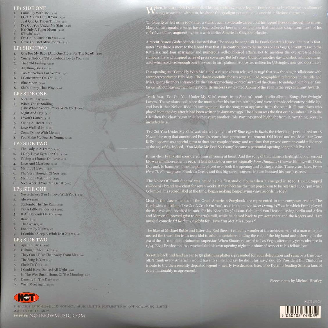 Frank Sinatra - The Platinum Collection (50 tracks) (3xLP) (silver vinyl) - Vinyl LP, LP