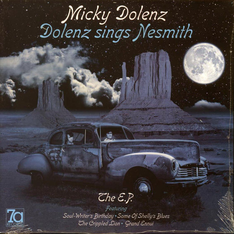 Micky Dolenz - Dolenz Sings Nesmith: The EP (10") (blue vinyl) - Vinyl LP