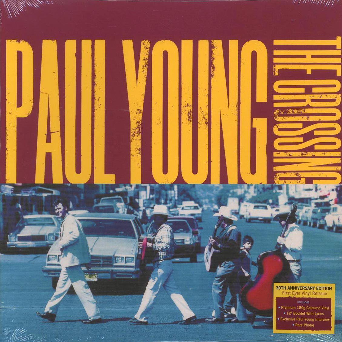 Paul Young - The Crossing (30th Anniv. Ed.) (180g) (turquoise vinyl) - Vinyl LP