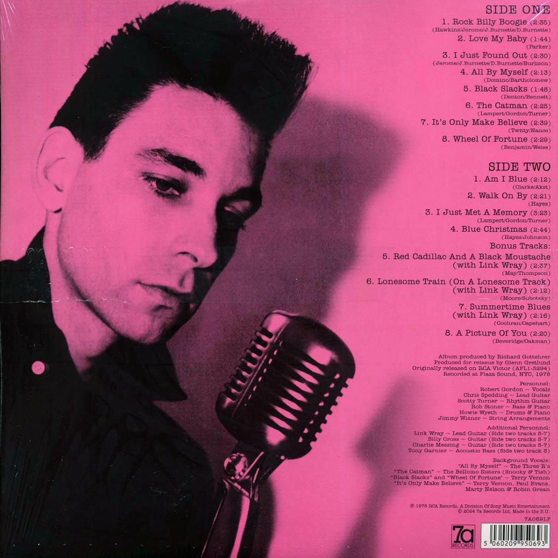 Robert Gordon - Rock Billy Boogie (180g) (pink vinyl) - Vinyl LP, LP