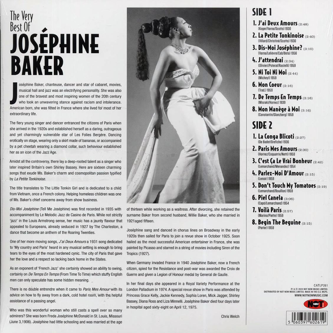 Josephine Baker - The Very Best Of Josephine Baker (180g) - Vinyl LP, LP