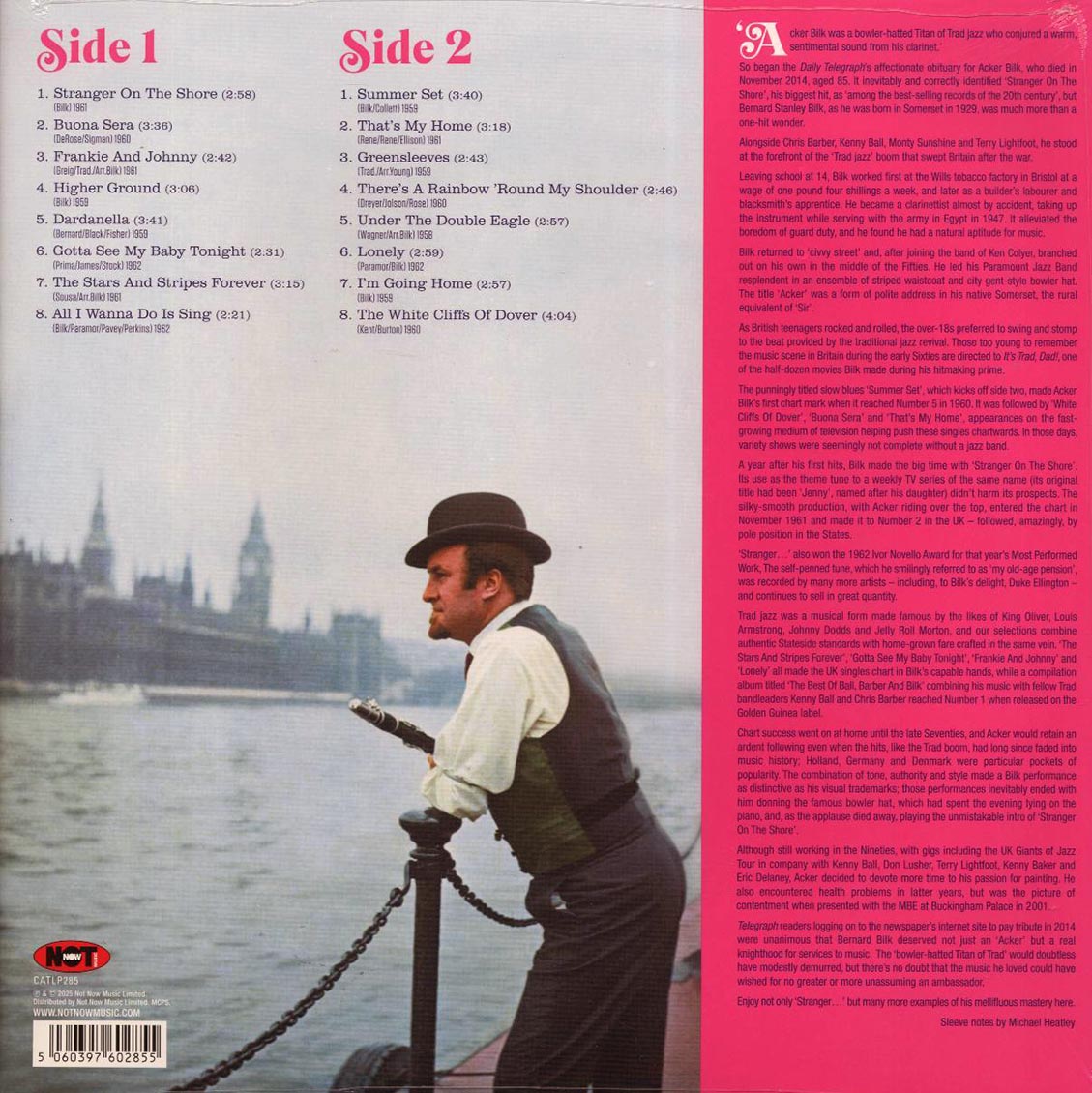 Acker Bilk - The Very Best Of Acker Bilk (180g) - Vinyl LP, LP