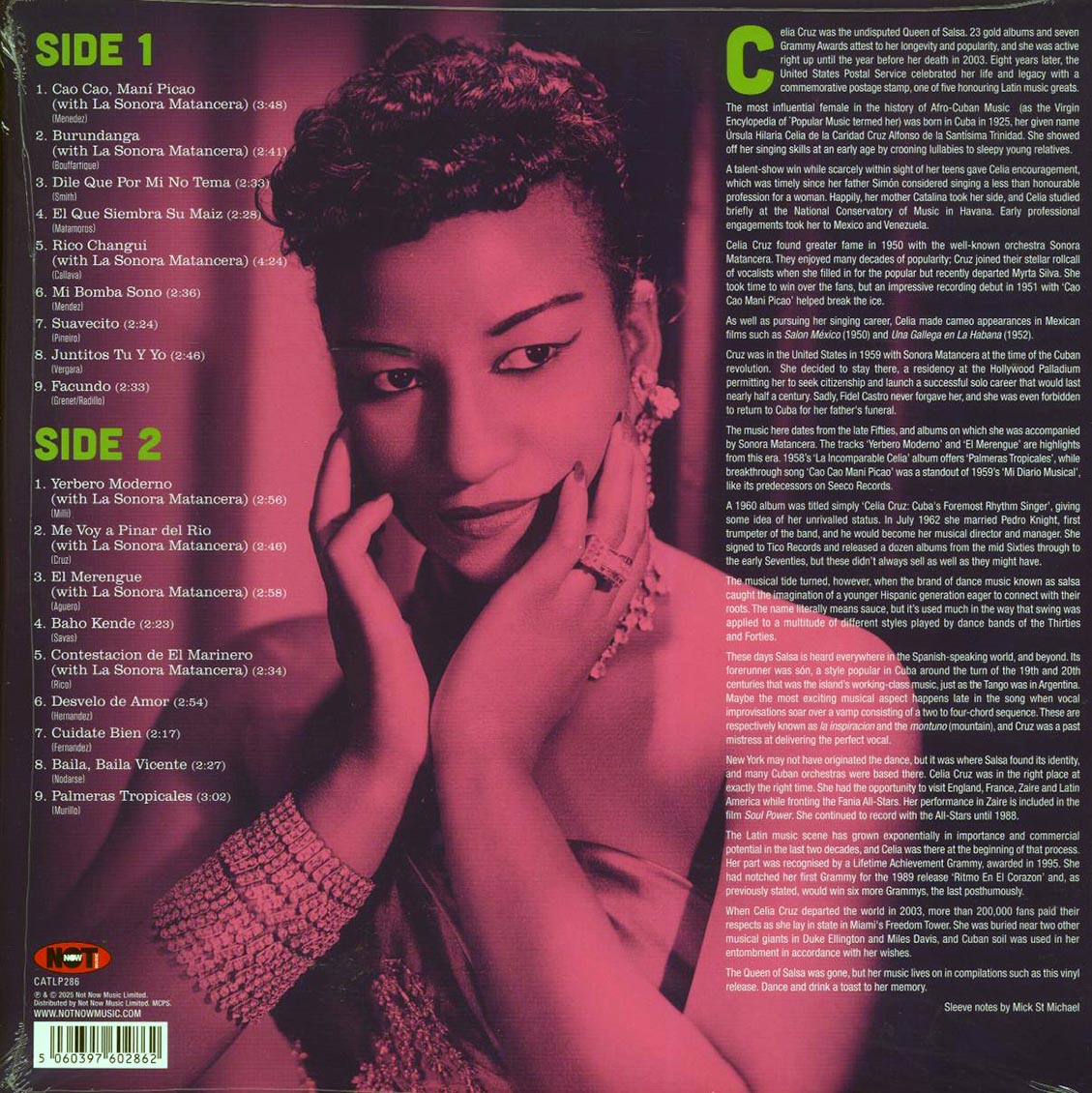 Celia Cruz - The Queen Of Salsa (180g) - Vinyl LP, LP