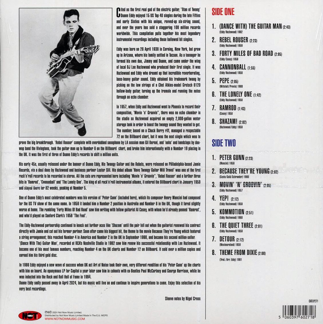 Duane Eddy - The Very Best Of Duane Eddy (180g) - Vinyl LP, LP