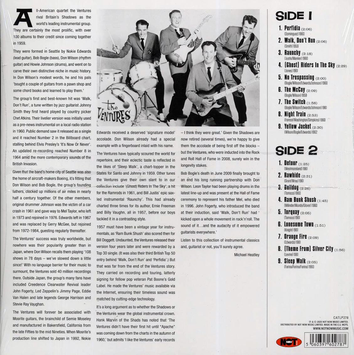 The Ventures - Walk, Don't Run (180g) - Vinyl LP, LP
