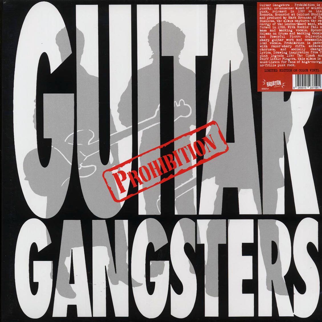 Guitar Gangsters - Prohibition (ltd. ed.) (silver vinyl) - Vinyl LP