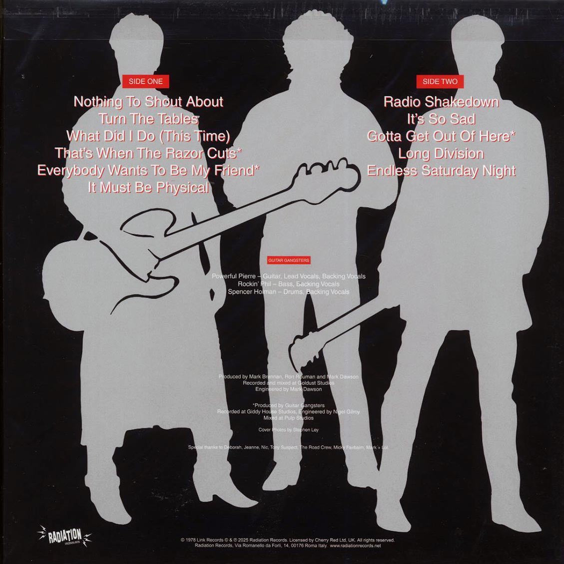 Guitar Gangsters - Prohibition (ltd. ed.) (silver vinyl) - Vinyl LP, LP