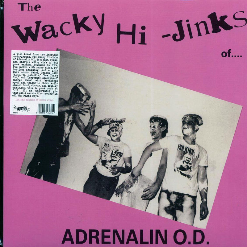 Adrenalin OD - The Wacky Hi-Jinks Of Adrenalin OD (ltd. ed.) (pink vinyl) - Vinyl LP