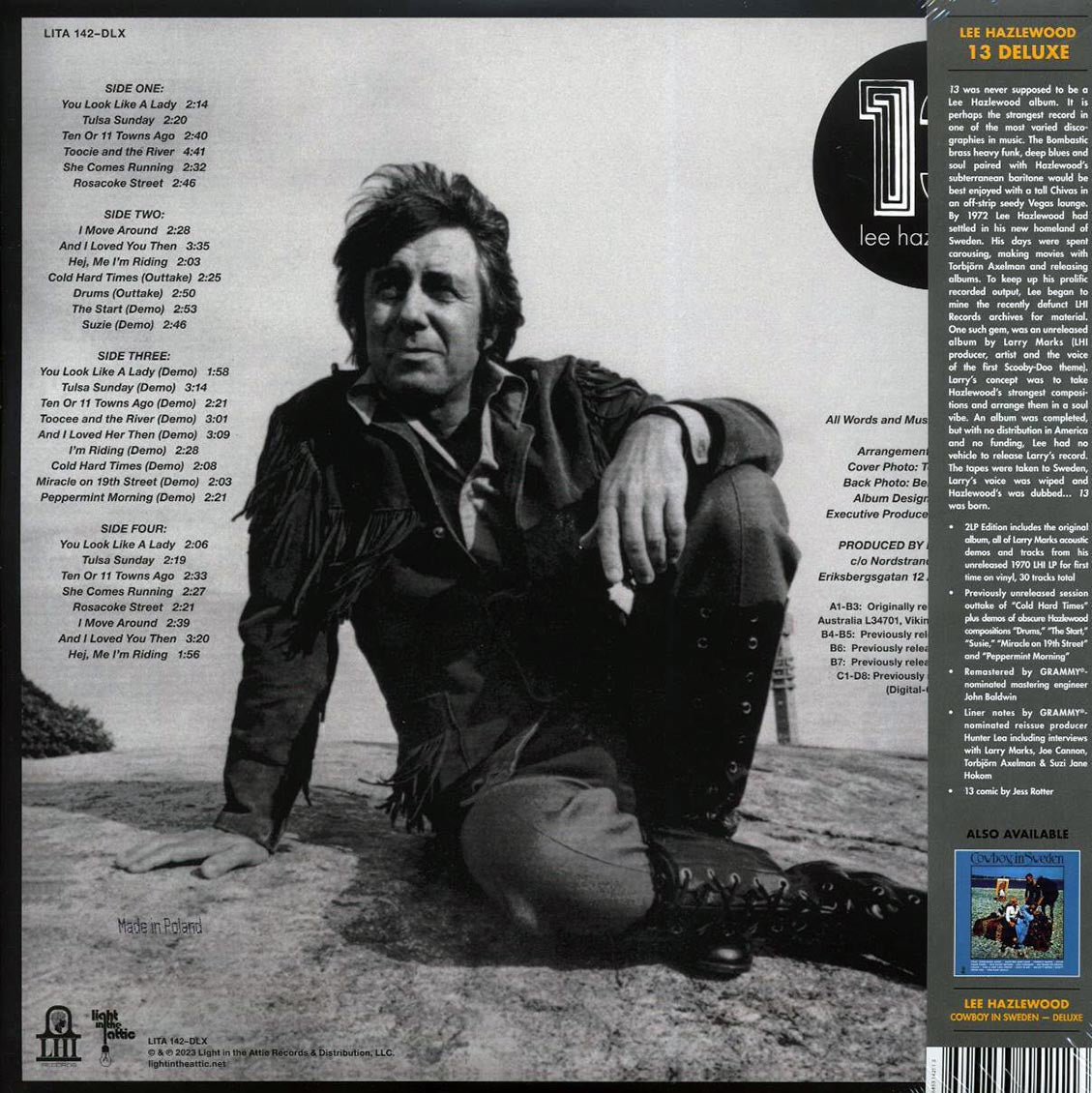 Lee Hazlewood - 13 (30 tracks) (2xLP) (deluxe edition) - Vinyl LP, LP