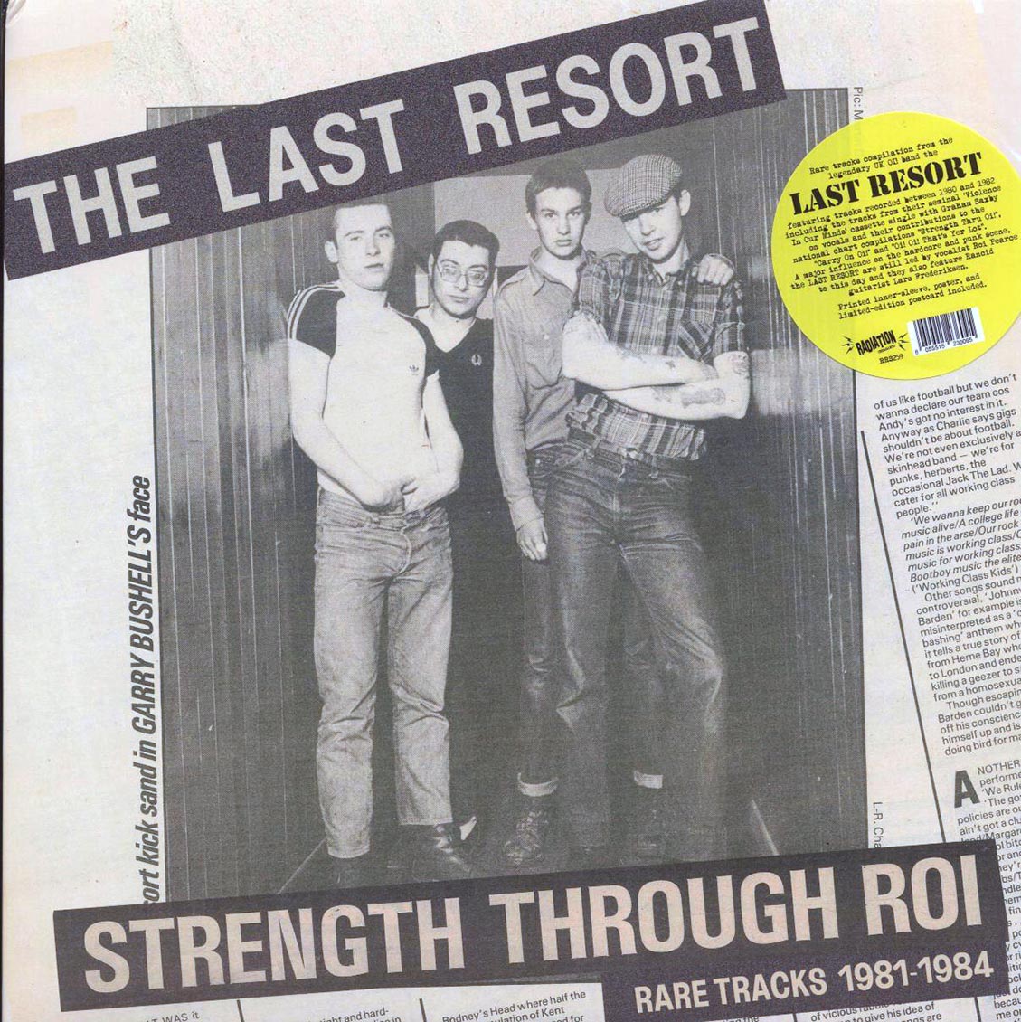The Last Resort - Strength Through Roi: Rare Tracks 1981-1984 - Vinyl LP