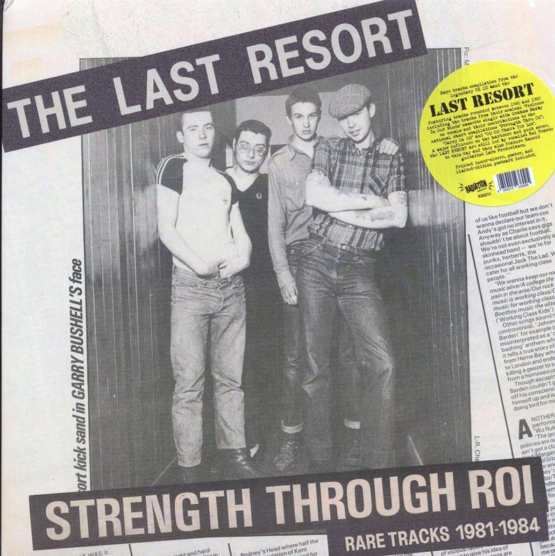 The Last Resort - Strength Through Roi: Rare Tracks 1981-1984 - Vinyl LP