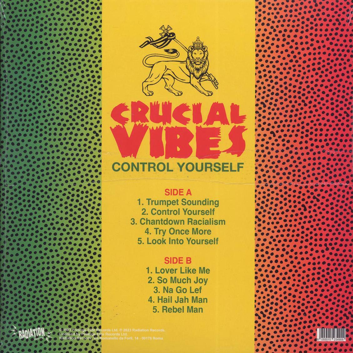 Crucial Vibes - Control Yourself - Vinyl LP, LP