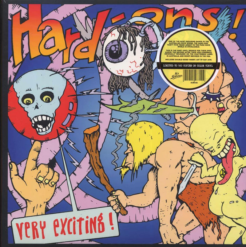 Hard-Ons - Very Exciting! (ltd. 500 copies made) (red vinyl) - Vinyl LP