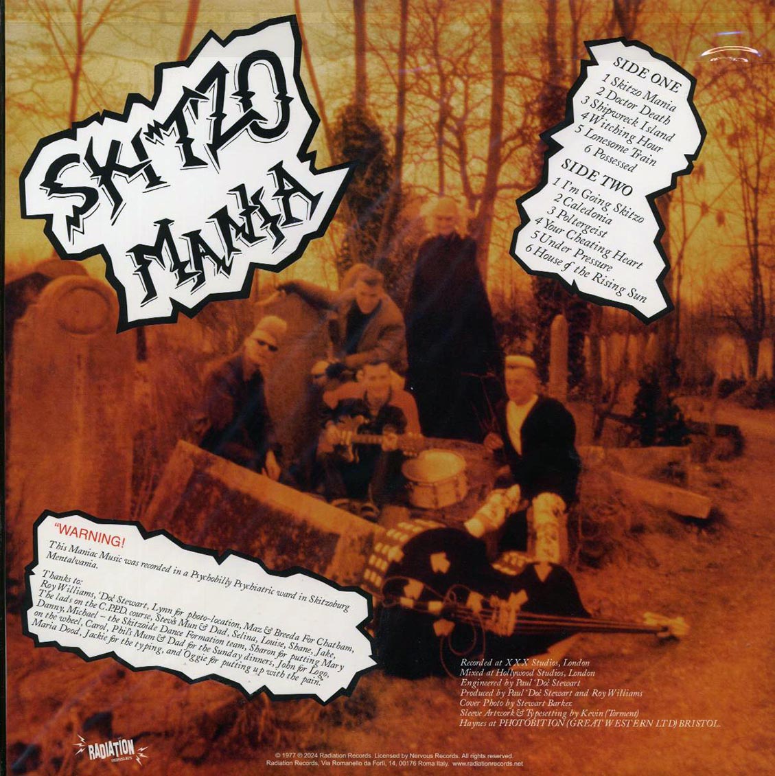 Skitzo - Skitzo Mania - Vinyl LP, LP