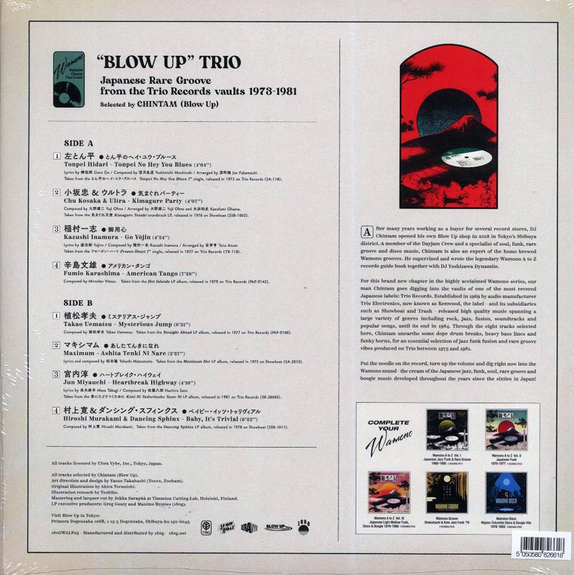 Chintam (Blow Up) - Japanese Groove Disc Guide: A To Z Presents Blow Up Trio (ltd. ed.) (180g) - Vinyl LP, LP