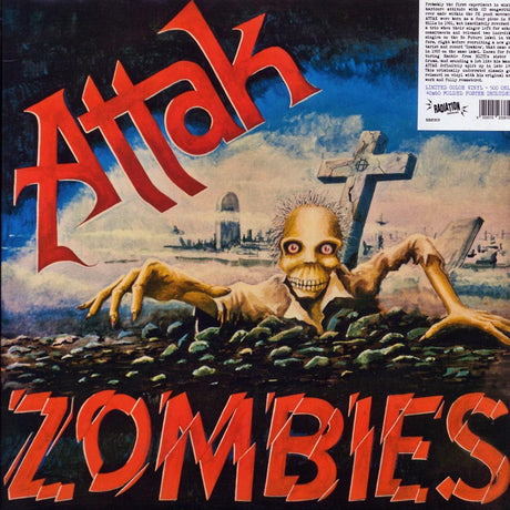 Attak - Zombies (ltd. 500 copies made) (green vinyl) - Vinyl LP, LP