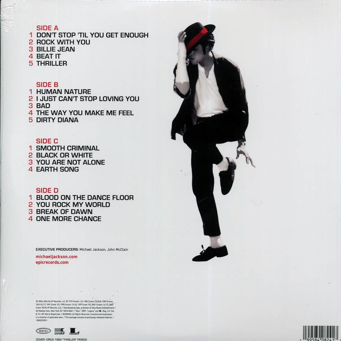 Michael Jackson - Number Ones (ltd. ed.) (2xLP) (white vinyl) - Vinyl LP, LP
