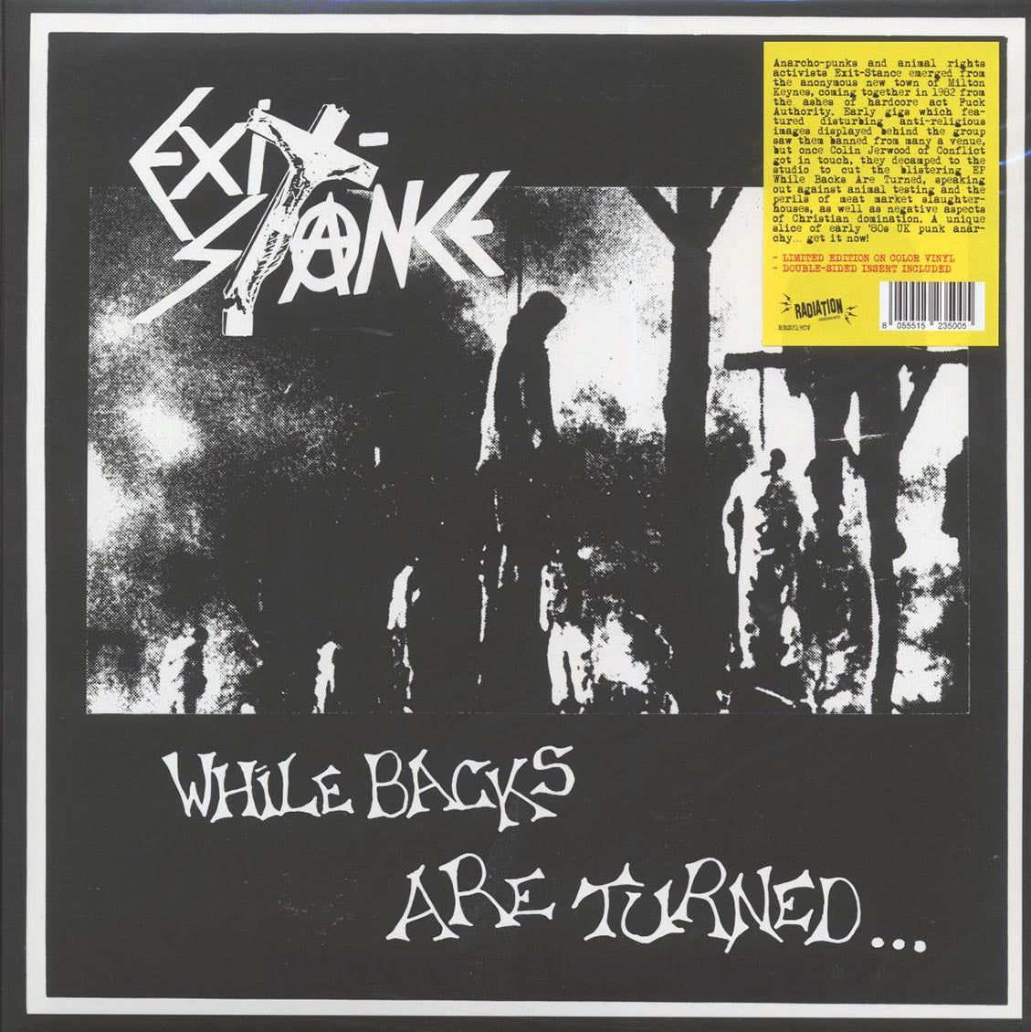 Exit-Stance - While Backs Are Turned  (white vinyl) - Vinyl LP