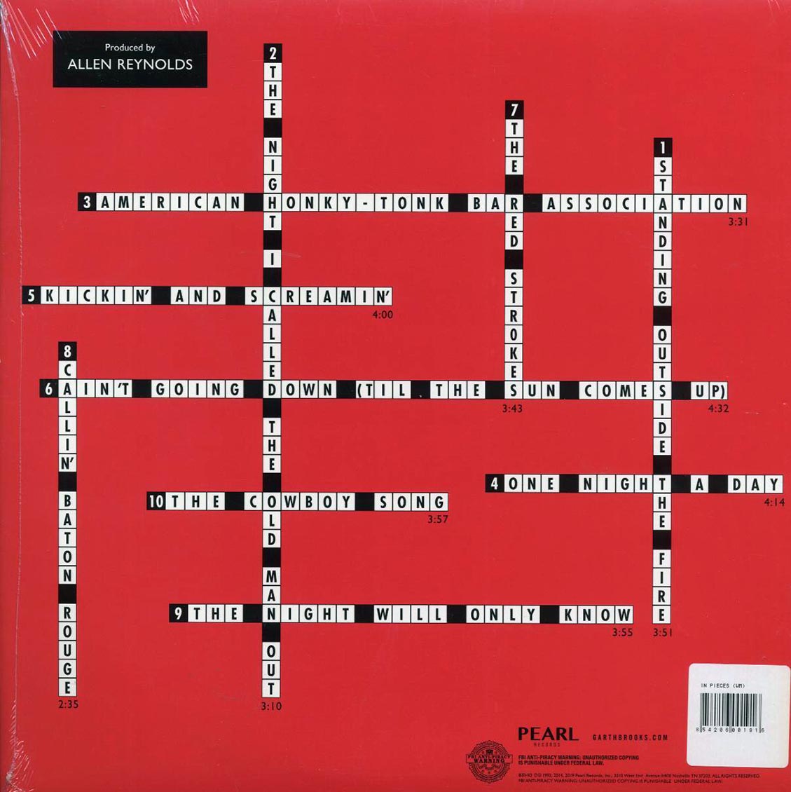 Garth Brooks - In Pieces (remixed) (remastered) - Vinyl LP, LP