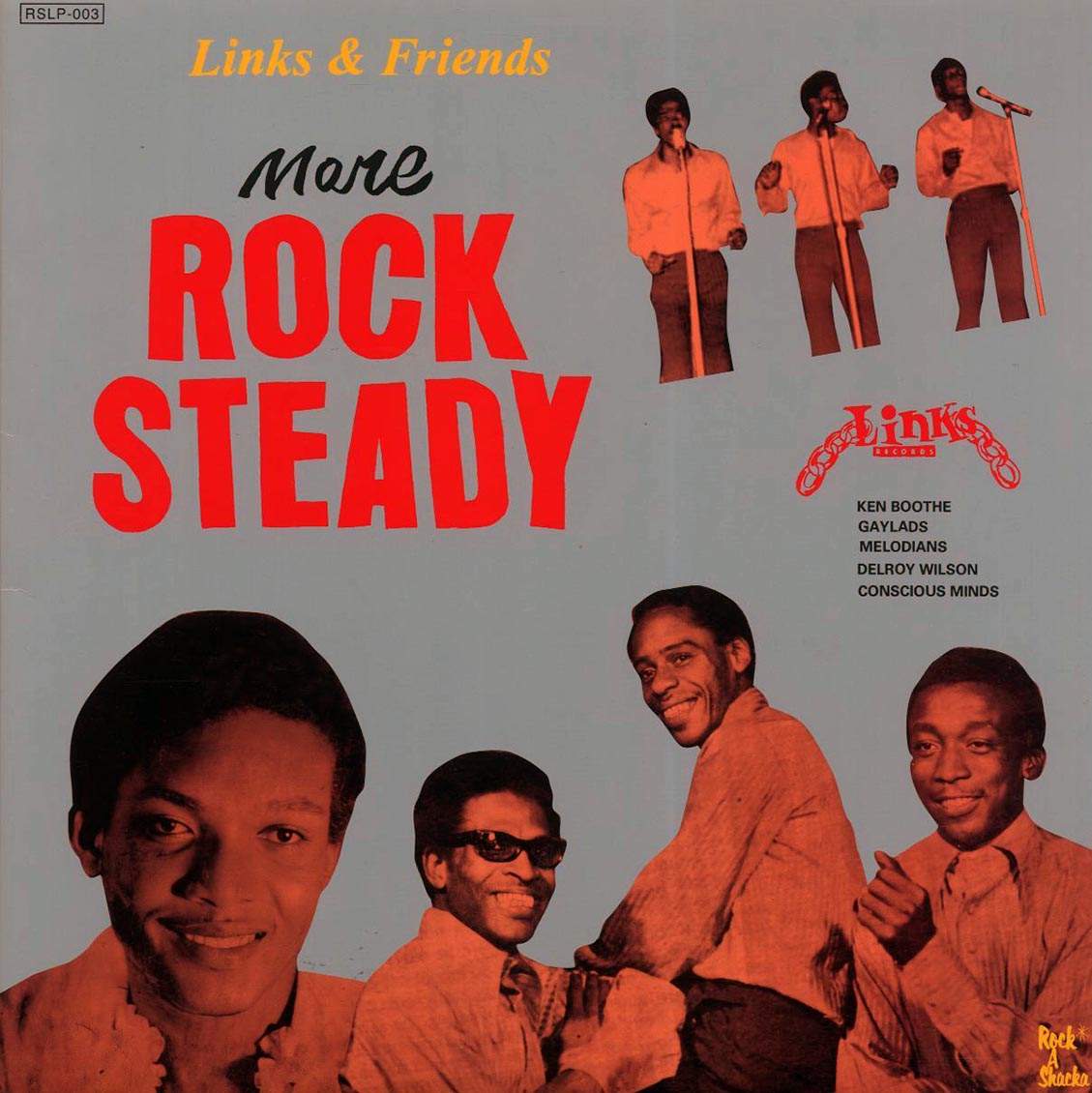 Gaylads, The Melodians, Ken Boothe, Delroy Wilson, Etc. - More Rock Steady: Links & Friends (Japan press) (180g) - Vinyl LP