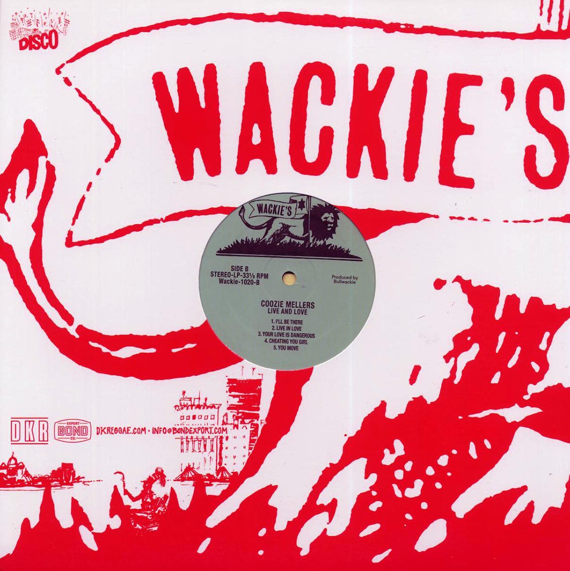 Coozie Mellers - Live & Love - Vinyl LP