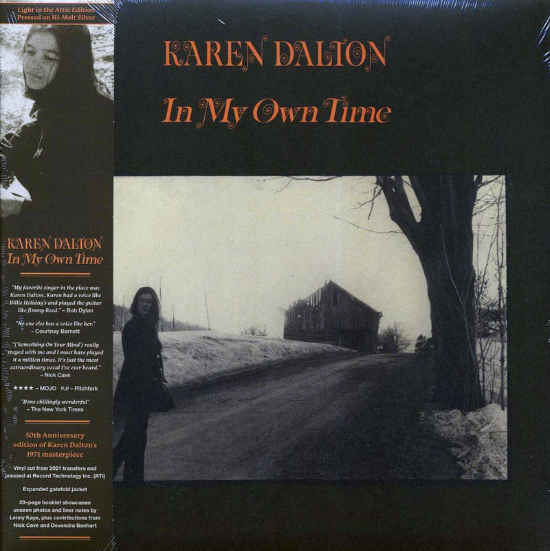Karen Dalton - In My Own Time (50th Anniv. Ed.) (silver vinyl) (RTI press) - Vinyl LP